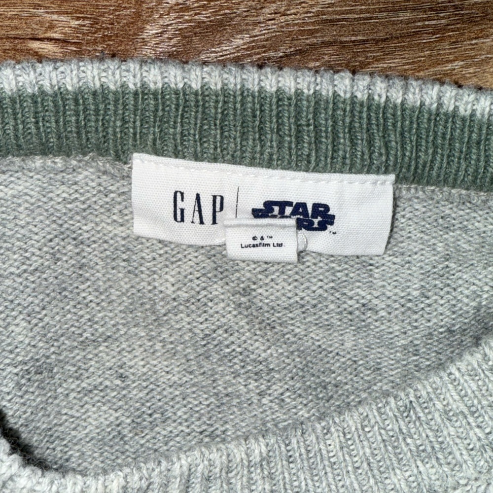 babyGap | Star Wars Grogu Sweater, Size 3years - Picture 4 of 4
